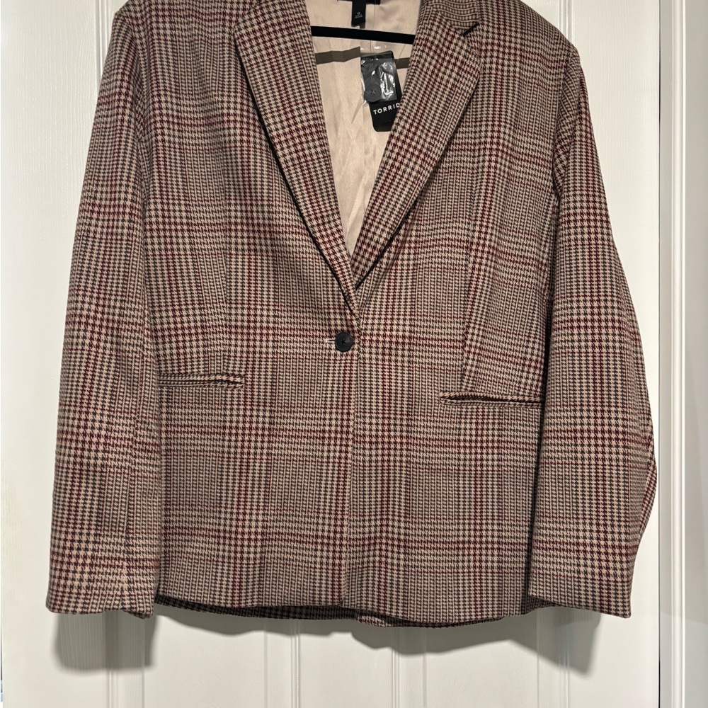 Torrid Beige Blazer